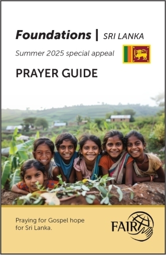 cover of FAIR's Foundations Prayer Guide